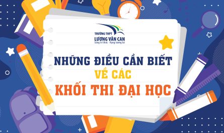 các khối thi xét tuyển Đại học