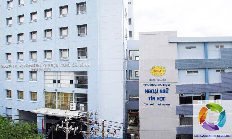 Làm Bằng Đại học Ngoại ngữ – Tin học TP.HCM (HUFLIT) Có Phôi Gốc Kèm Bảng Điểm
