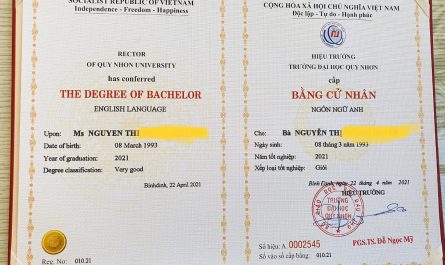 Làm Bằng Đại Học tại Bình Phước