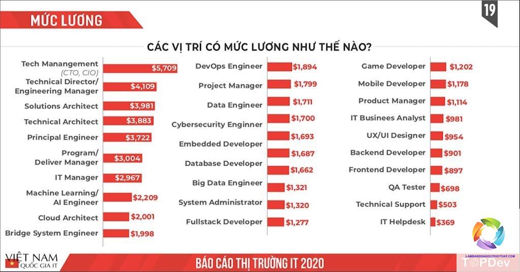 bằng cao đẳng công nghệ thông tin lương bao nhiêu - Hình 5