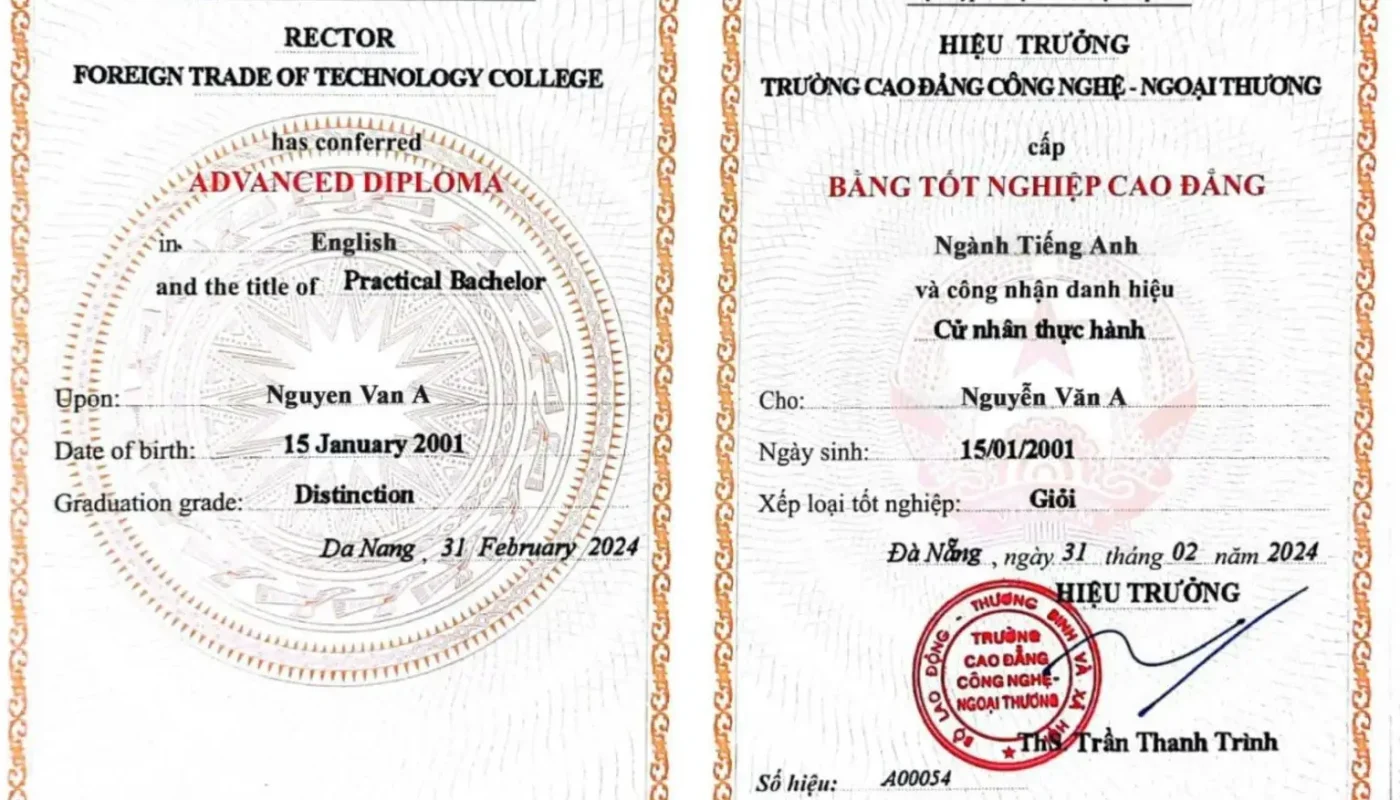 bằng cao đẳng du lịch học mấy năm