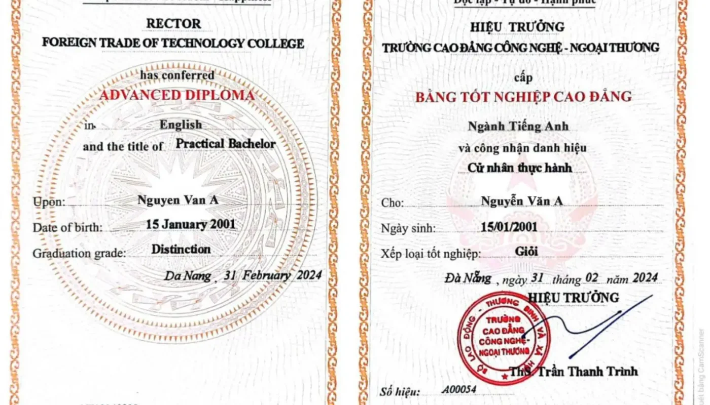 bằng cao đẳng marketing học mấy năm