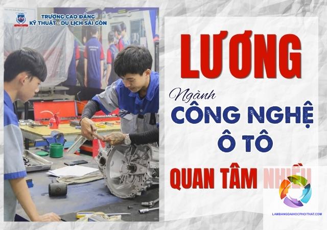 bằng đại học công nghệ ô tô lương bao nhiêu - Hình 5