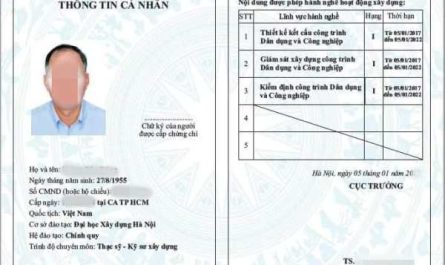 bằng đại học kỹ thuật xây dựng có thi chứng chỉ hành nghề được không