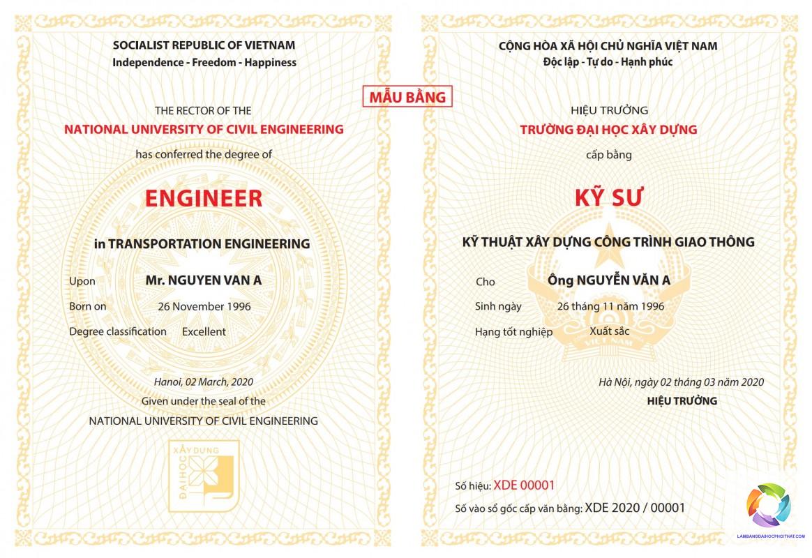 bằng đại học kỹ thuật xây dựng học mấy năm