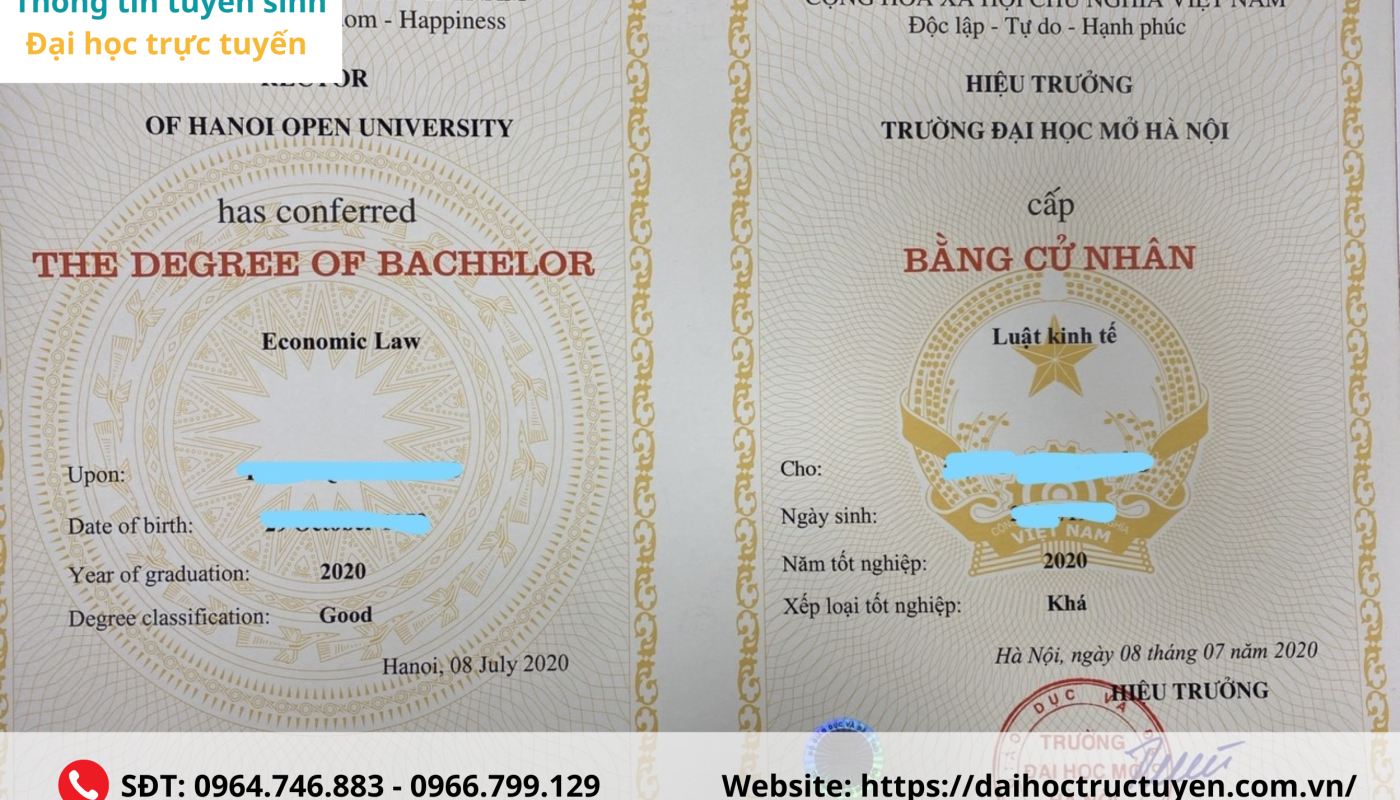 bằng đại học luật kinh tế học mấy năm