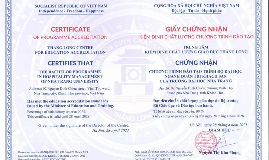Bằng đại học quản trị khách sạn học lên được gì? Lộ trình thăng tiến và cơ hội nghề nghiệp toàn diện