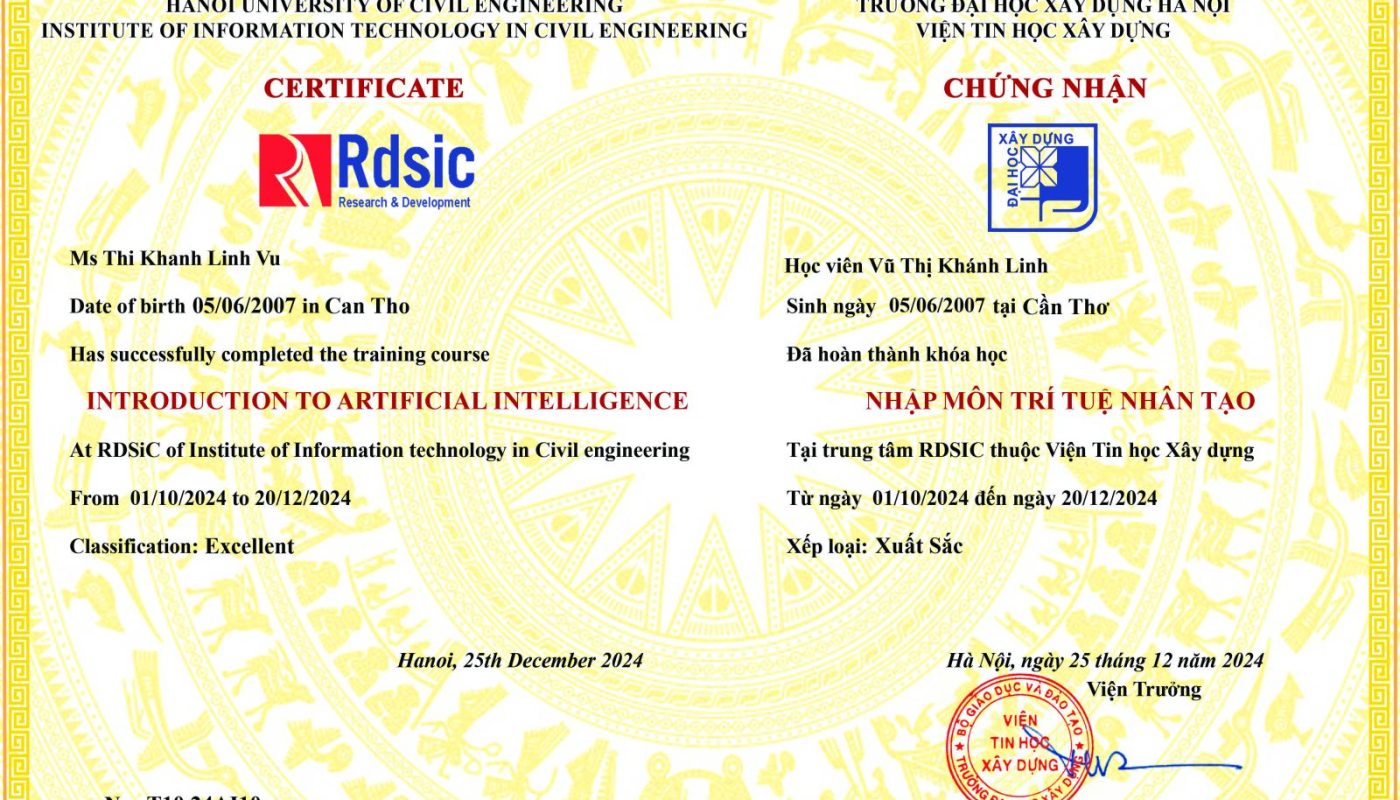 bằng đại học trí tuệ nhân tạo có giá trị gì