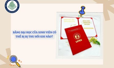 các trường hợp bị thu hồi bằng đại học