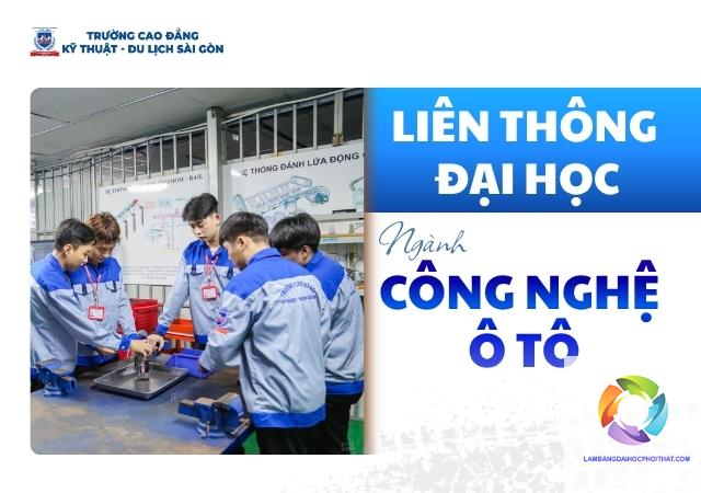 cao đẳng ô tô liên thông đại học - Hình 1