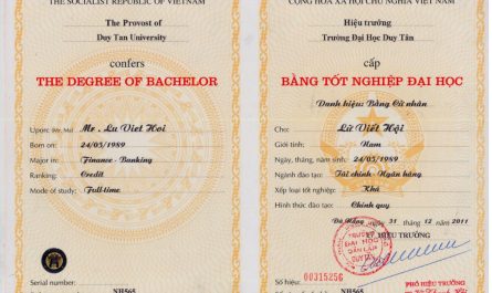số vào sổ cấp bằng là gì